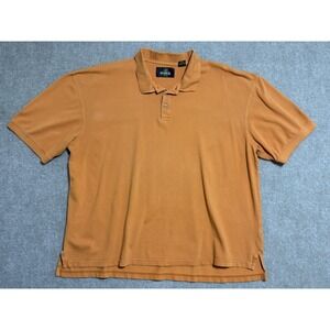 RedHead Polo Shirt Mens‎ XL Orange Short Sleeve Casual Golf Classic 100% Cotton